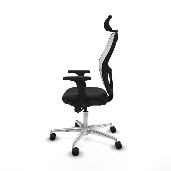 PIQUERAS Y CRESPO Silla de oficina Jorquera con mecanismo Sincro, Negro y Blanco PIQUERAS Y CRESPO Silla de oficina Jorquera con mecanismo Sincro, Negro y Blanco