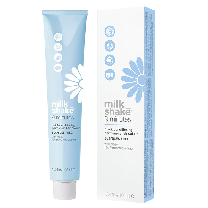 Milk Shake 9 Minutes Tinte permanente para el cabello 8.4/8C