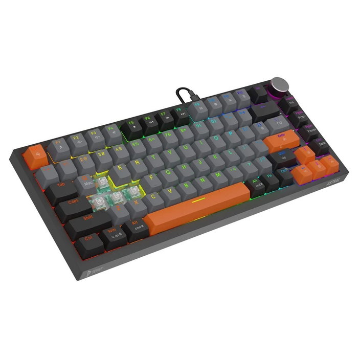 Savio ASTRAL Black Outemu White Jade RGB con 3 colores de keycaps Savio ASTRAL Black Outemu White Jade RGB con 3 colores de keycaps