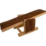 Tyrol Balancín de madera para roedores TYR3281012070077 - 22 x 8,5 x 7 cm - Madera natural