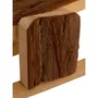 Tyrol Balancín de madera para roedores TYR3281012070077 - 22 x 8,5 x 7 cm - Madera natural