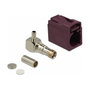 DeLOCK 89716 Conector coaxial FAKRA D Macho 90°