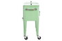 DKD Home Decor Nevera Terraza Y Jardin Verde Menta 43 x 80 x 74 cm
