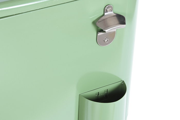 DKD Home Decor Nevera Terraza Y Jardin Verde Menta 43 x 80 x 74 cm