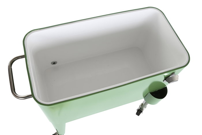 DKD Home Decor Nevera Terraza Y Jardin Verde Menta 43 x 80 x 74 cm