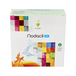 Novadiet Nodacil Gel para Acidez Estomacal - Sales Minerales de Magnesio y Calcio - 10 Sobres
