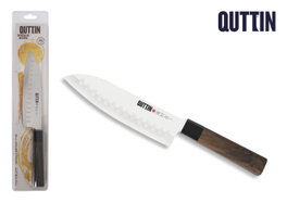 Quttin Cuchillo Santoku Takamura 17cm, Pack de 6 unidades