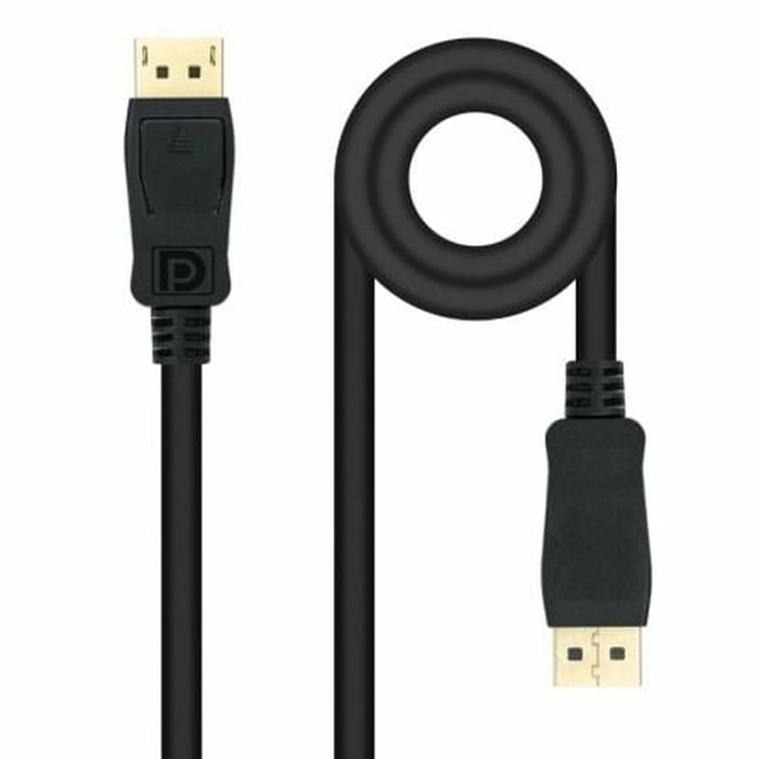 Nanocable Cable DisplayPort 1.4 DP/M-DP/M 2m Negro