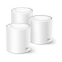 TP-Link Deco X50 (3-pack) AX3000 WiFi 6 Mesh System Blanco