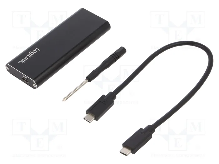 LogiLink UA0314 Caja externa para unidad de estado sólido M.2 USB 3.2 Gen2 Negro LogiLink UA0314 Caja externa para unidad de estado sólido M.2 USB 3.2 Gen2 Negro