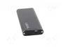 LogiLink UA0314 Caja externa para unidad de estado sólido M.2 USB 3.2 Gen2 Negro