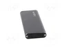 LogiLink UA0314 Caja externa para unidad de estado sólido M.2 USB 3.2 Gen2 Negro