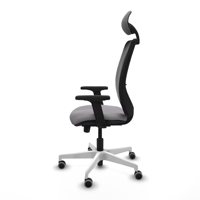 PIQUERAS Y CRESPO Silla de oficina Zulema con mecanismo Sincro/Traslack, Gris y Negro PIQUERAS Y CRESPO Silla de oficina Zulema con mecanismo Sincro/Traslack, Gris y Negro