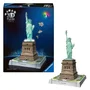 Ravensburger Estatua de la Libertad 3D Iluminada Rompecabezas RAV12008027