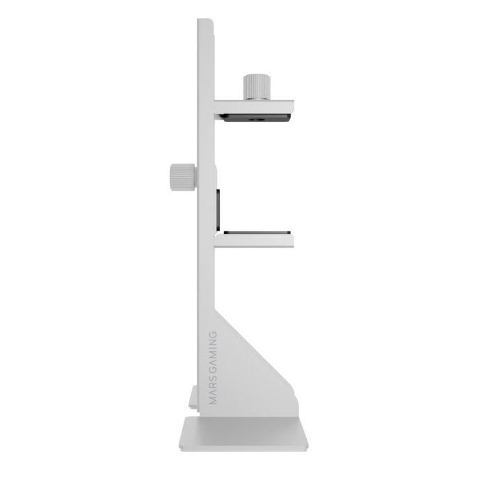 Mars Gaming MCA-GCBPRO Soporte para Tarjeta Gráfica Blanco con Cable Riser PCI-E 4.0