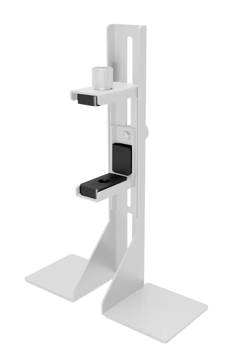 Mars Gaming MCA-GCBPRO Soporte para Tarjeta Gráfica - Base Magnética Antideslizante, Acero, Compatibilidad Universal, Evita GPU Sag, Color Blanco