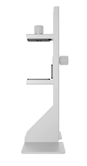 Mars Gaming MCA-GCBPRO Soporte para Tarjeta Gráfica - Base Magnética Antideslizante, Acero, Compatibilidad Universal, Evita GPU Sag, Color Blanco