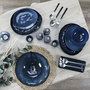 Home Deco Factory Ensaladera 3 Litros 28 cm Azul - Colección Natural
