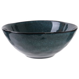 Home Deco Factory Ensaladera 3 Litros 28 cm Azul - Colección Natural