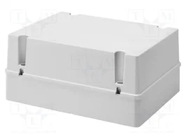 GEWISS 44 CE Carcasa Universal Gris con Tapones