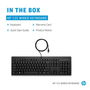 HP Teclado con Cable 125 NOR para Productividad Diaria