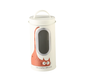 DKD Home Decor Bote de Metal de 900ml para Comida de Gato, Beige