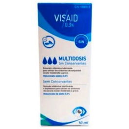 Visaid Hialuronato de sodio 0,3% Multidosis 10ml para Ojo Seco Moderado a Severo