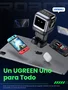 UGREEN Nexode RG 65W 3-Port GaN Cargador de robot Gris