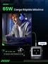 UGREEN Nexode RG 65W 3-Port GaN Cargador de robot Gris