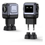UGREEN Nexode RG 65W Cargador Rápido GaN 3 Puertos (2 USB-C + 1 USB-A) Para Portátil y Móvil - Enchufe UE, Color Gris