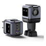 UGREEN Nexode RG 65W Cargador Rápido GaN 3 Puertos (2 USB-C + 1 USB-A) Para Portátil y Móvil - Enchufe UE, Color Gris