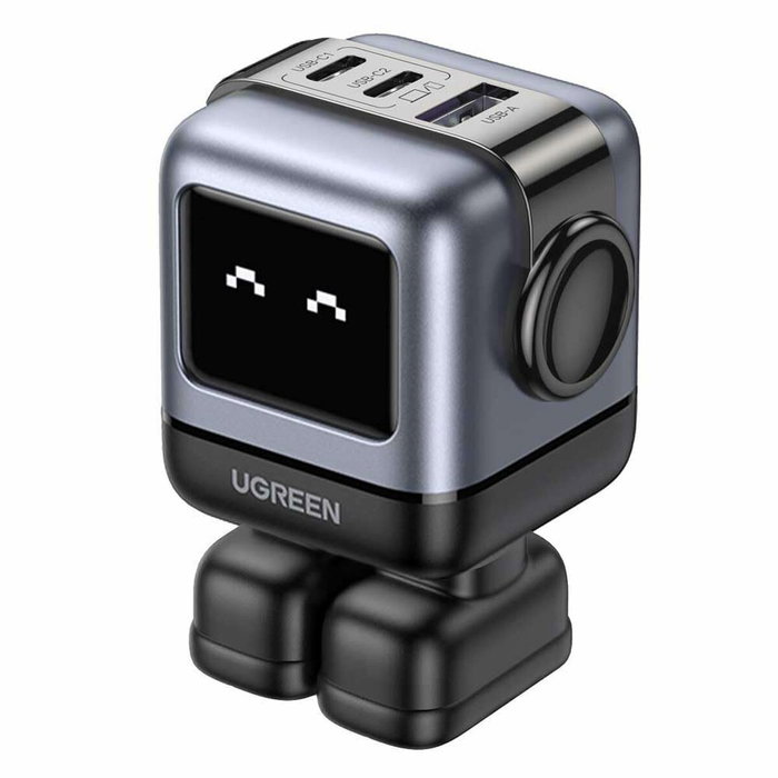 Ugreen Nexode RG 65W 3-Port GaN Gris
