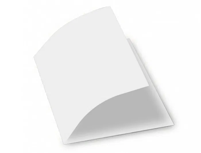 Gio Subcarpeta de archivo en cartulina blanca A4 180 g/m² con certificado Blue Angel (210 x 297 mm)