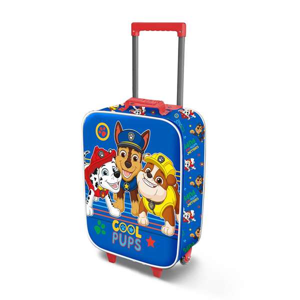 Karactermania Maleta Trolley Soft 3D La Patrulla Canina 52 x 33 x 17 cm Equipaje de Mano Infantil
