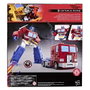 Hasbro Transformers Studio Series Optimus Prime Figura de Acción 40 Aniversario Edición Película 1986 Transformable 40 Pasos Robot Camión con Bláster y Matriz de Liderazgo
