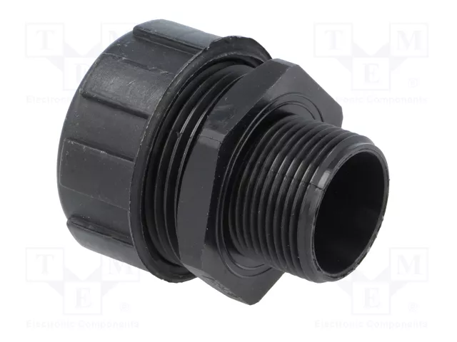 LAPP Conector final recto M25 negro