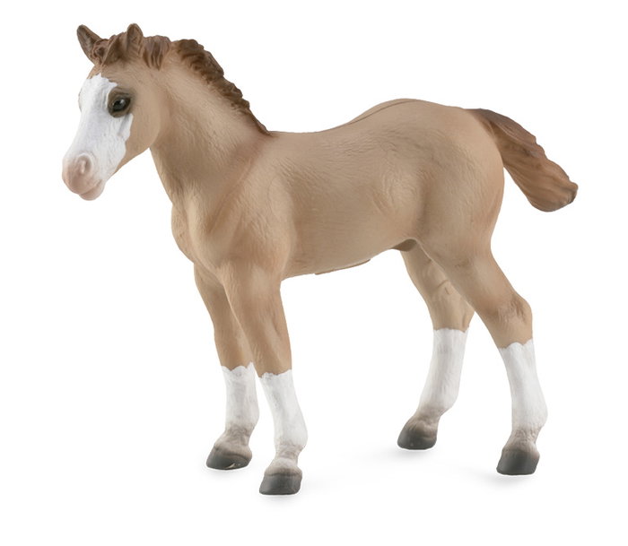 Collecta Potro Quarter Rojo Pardo 88814 Caballo de Raza