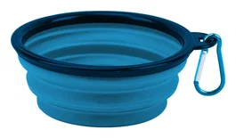 Muitomas Bol comedero PET plegable azul