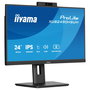 IIyama XUB2490HSUH-B2 23.8" Full HD LED IPS Monitor 100Hz con Webcam y Altavoces