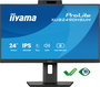 Iiyama Monitor 24" XUB2490HSUH-B2 Full HD IPS 75Hz 1ms con Altavoces, Webcam 5MP, HDMI, DisplayPort, USB, Altura Ajustable y Pivote