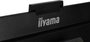 Iiyama Monitor 24" XUB2490HSUH-B2 Full HD IPS 75Hz 1ms con Altavoces, Webcam 5MP, HDMI, DisplayPort, USB, Altura Ajustable y Pivote