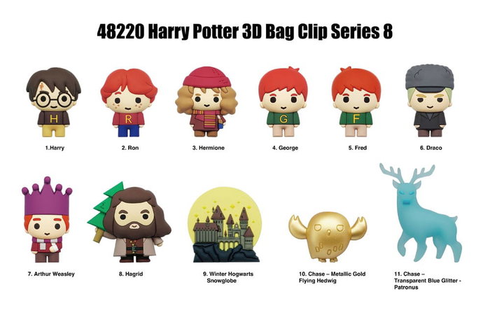 Harry Potter Colgantes PVC 3D Series 8 Expositor (24) Harry Potter Colgantes PVC 3D Series 8 Expositor (24)