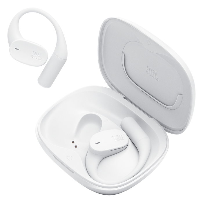 JBL Sense Lite Auriculares Bluetooth Inalámbricos Intraurales, Blanco, 20-20000 Hz, IP54, Bluetooth 5.4, Peso 9.5g cada uno, Resistente Agua y Polvo