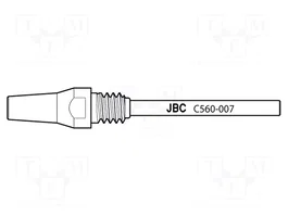 JBC TOOLS Pico para máquinas de desoldar 4,8x2,4mm