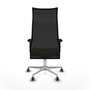 PIQUERAS Y CRESPO Sillón Albacete Verde oliva y Negro con Mecanismo Sincro, Brazos 2D y Base de Aluminio