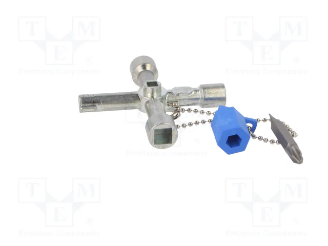 BM GROUP Llave de armarios de control cuadro 5-8 mm y triángulo 7-8 mm