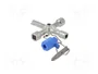 BM GROUP Llave de armarios de control cuadro 5-8 mm y triángulo 7-8 mm
