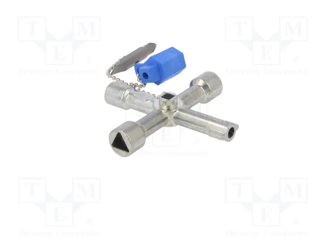 BM GROUP Llave de armarios de control cuadro 5-8 mm y triángulo 7-8 mm
