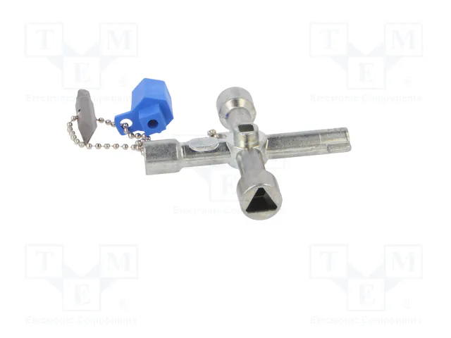 BM GROUP Llave de armarios de control cuadro 5-8 mm y triángulo 7-8 mm