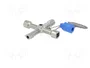BM GROUP Llave de armarios de control cuadro 5-8 mm y triángulo 7-8 mm